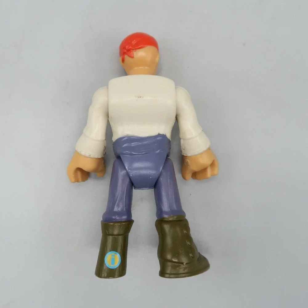 Imaginext Fisher Price Pirate Ship Peg Leg Captain Serpent Battle Wagon Medevil